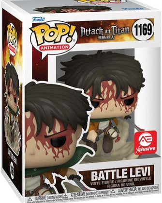 Funko POP! Animation Attack on Titan Battle Levi (AE Exclusive)