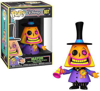 Funko POP! Movie Disney Nightmare Before Christmas Mayor (Black Light)
