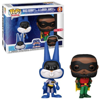 Funko Movies Space Jam A New Legacy Bugs Bunny As Batman and LeBron James As Robin(2 Pack)(Only At Target)