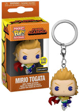 Pocket Funko Pop! Keychain Animation My Hero Academia Mirio Togata (Glow in the Dark)(Exclusive)