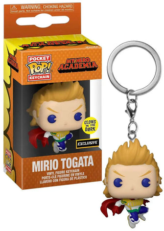 Pocket Funko Pop! Keychain Animation My Hero Academia Mirio Togata (Glow in the Dark)(Exclusive)