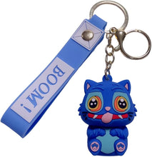 K-Pop Demon Hunters Silicone Key Chain Derpy Tiger BOOM