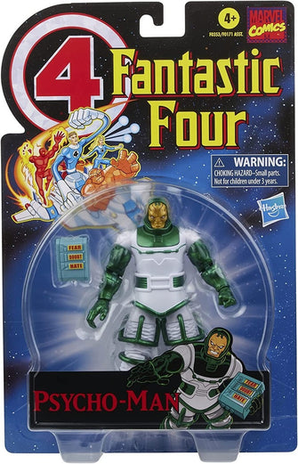Marvel Hasbro Legends Series Retro Fantastic Four Psycho-Man 6" Figure