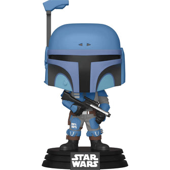 Funko POP! Star Wars The Mandalorian, Death Watch Mandalorian [Two Stripes] ( GameStop Exclusive)