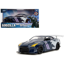 Jada Toys Godzilla 2009 Nissan GT-R (R35) Ben Sopra Die-Cast