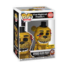 Funko POP! Games Five Nights at Freddy’s Withered Golden Freddy (Hot Topic Exclusive, 10 years Five Nights at Freddy’s) [1033]