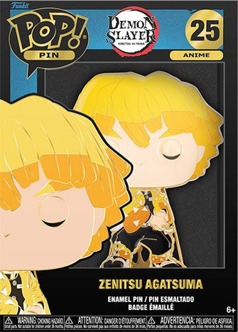 Funko Pop! Pin Anime Demon Slayer Zenitsu  Agatsuma