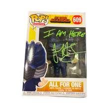 Funko Pop! My Hero Academia All for One (Autographed by John Swasey + Authenticated)