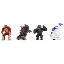 Jada Toys: 2.5" Godzilla x Kong - Godzilla 4 Pack (Godzilla, Shimo, Kong, Skar King)