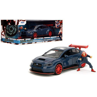 Jada Toys: Jujutsu Kaisen 1:24 2016 Subaru WRX STI with Yuji Itadori Die-Cast Figure
