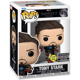 Funko Marvel Tony Stark Infinity Saga (Glows in the Dark) (Entertainment Earth Exclusive Limited Edition)