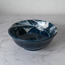 Kanagawa Great Wave 28oz 7.5"D x 3"H Porcelain Ramen Bowl JP (4/32)