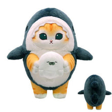 Mofusand Shark Costume with mini fishing mascot Plushes
