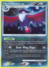 Pokémon - Mysterious Treasures (MT) - Honchkrow LV.42 [Reverse-Holo] 10/123