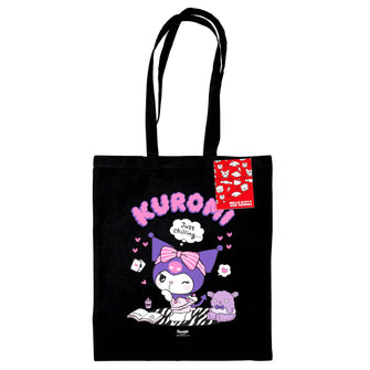 Kuromi Anime Black Tote