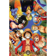 One Piece Circle Anime Poster Size 24X36