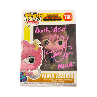 Funko Pop! My Hero Academia Mina Ashido (Autographed by Caitlin Glass + Authenticated)