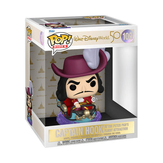 Funko Pop! Rides Walt Disney World 50 Captain Hook (At the Peter Pan’s Flight Attraction)