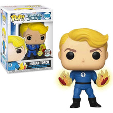 Funko Marvel Fantastic Four Human Torch(Glow In The Dark)(Funko Specialty Series)