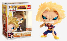 Funko Anime My Hero Academia All Might (Weakened)(BoxLunch Exclusive)