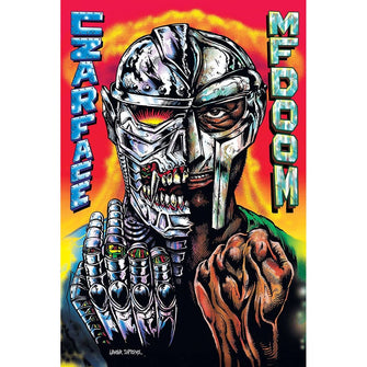 MF DOOM Czarface Meets Metal Face Hip-Hop Music Album Cover