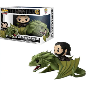 Funko Rides Jon Snow & Rhaegal Games of Thrones