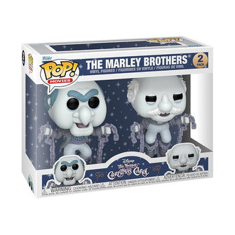Funko POP! Movies The Marley Brothers Disney The Muppet Christmas Carol