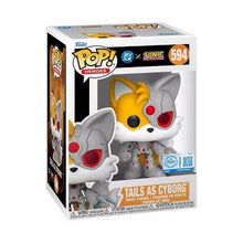 Funko POP! Heroes DC X Sonic the Hedgehog Tails as Cyborg [Funko Special Edition Original]