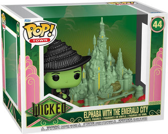Funko Pop! Town Wicked Elphaba With The Emerald City