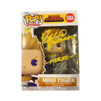 Funko Pop! My Hero Academia Mirio (Signed by Rico Fajardo + Authenticated)