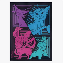 Pokemon TCG: Evolving Skies ETB Espeon, Vaporeon, Sylveon, and Glaceon Sleeves 65ct