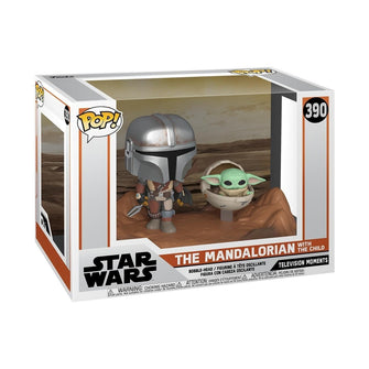 Funko Pop! TV Moments Star Wars The Mandalorian with the Child