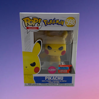 Funko games Pokémon pickachu (flocked) (2020 fall convention)