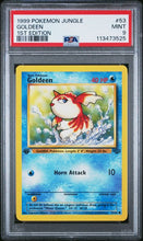 Graded Pokémon - PSA 9 - Jungle (JU) - Goldeen [First-Edition] 53/64