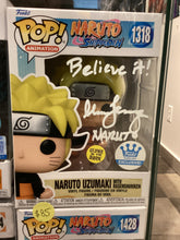 Funko Pop! Animation Naturto Shippuden Naruto Uzumaki with Rasenshuriken Signed [1318]