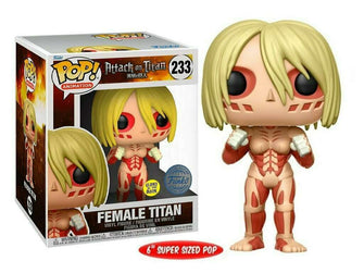 Funko Deluxe Anime Attack On Titan Female Titan(Glow in the Dark)(Special Edition)