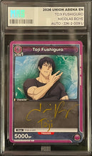 SIGNED Trading Card - Union Arena - Jujutsu Kaisen Vol. 2 (UEX02BT) - Toji Fushiguro UEX02BT-JJK-2-009