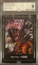 Graded One Piece - MAS 9 - The Worlds Strongest Warriors (OP17) - DON!! Card (Four Emperors)