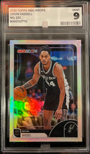 Graded Topps - MAS 9 - 2025 Topps NBA Hoops - Devin Vassell 233
