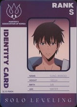 Solo Leveling Collect Card (Korean) - Sung Jinwoo Identity Card SL1E-PM04