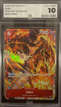 Graded One Piece - MAS 10 - One Piece Promotion Cards (OP-PR) - Sabo (Illustration Box Vol. 5) OP05-007