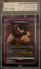 SIGNED Trading Card - Union Arena - Jujutsu Kaisen Vol. 2 (UEX02BT) - Toji Fushiguro UEX02BT-JJK-3-026