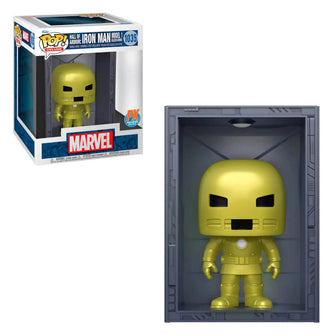 Funko Deluxe Marvel Hall of Armor Iron Man Model 1 Golden Armor(PX Previews Exclusive)