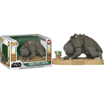 Funko Movies Star Wars Grogu with Rancor(Entertainment Earth Exclusive)