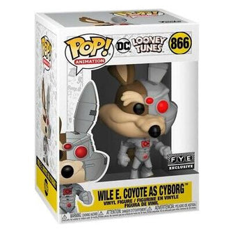 Funko Animation DC Looney Tunes Wile E. Coyote As Cyborg(FYE Exclusive)