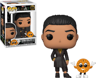 Marvel Studios Loki Funko Pop Ravonna Renslayer With Miss Minutes