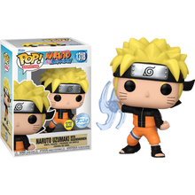 Funko Anime Naruto Shippuden Naruto Uzumaki With Rasenshuriken(Glow In The Dark)(Funko Exclusive)