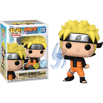 Funko Anime Naruto Shippuden Naruto Uzumaki With Rasenshuriken(Glow In The Dark)(Funko Exclusive)