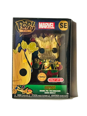 Funko Pop Pin Marvel Groot(Only At Target)(Chase)