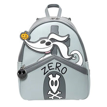 DISNEY THE NIGHTMARE BEFORE CHRISTMAS ZERO DOGHOUSE GLOW IN THE DARK MINI BACKPACK